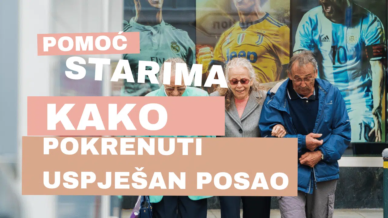 Pomoć starima veliki potencijal za poslovnu ideju u 2022