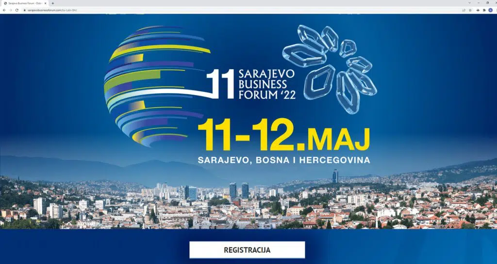 Registracija za 11. Sarajevo Business Forum otvorena još 2 dana