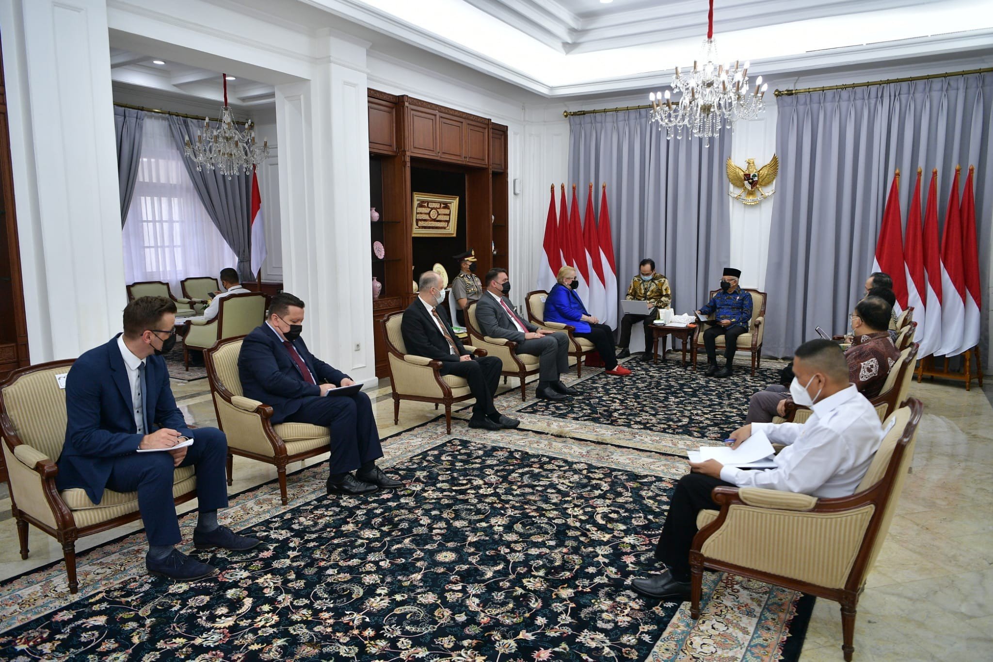 turković se potpredsjednikom indonezije: nastaviti rad na unapređenju ekonomske i političke saradnje