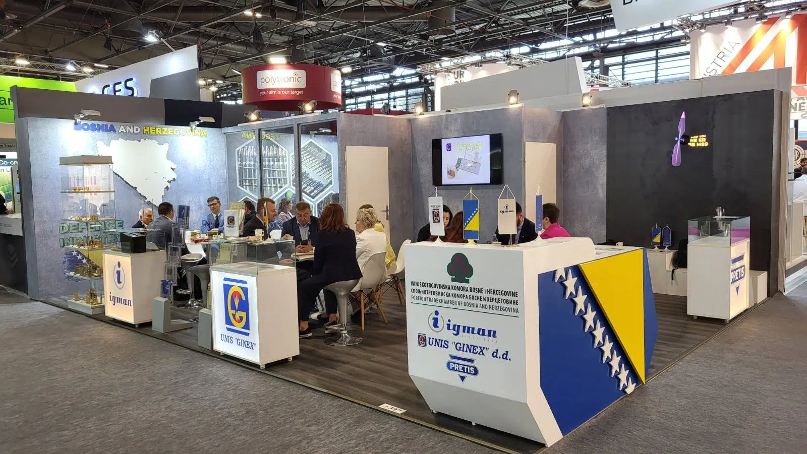 Nastup bh. kompanija na sajmu Eurosatory’22