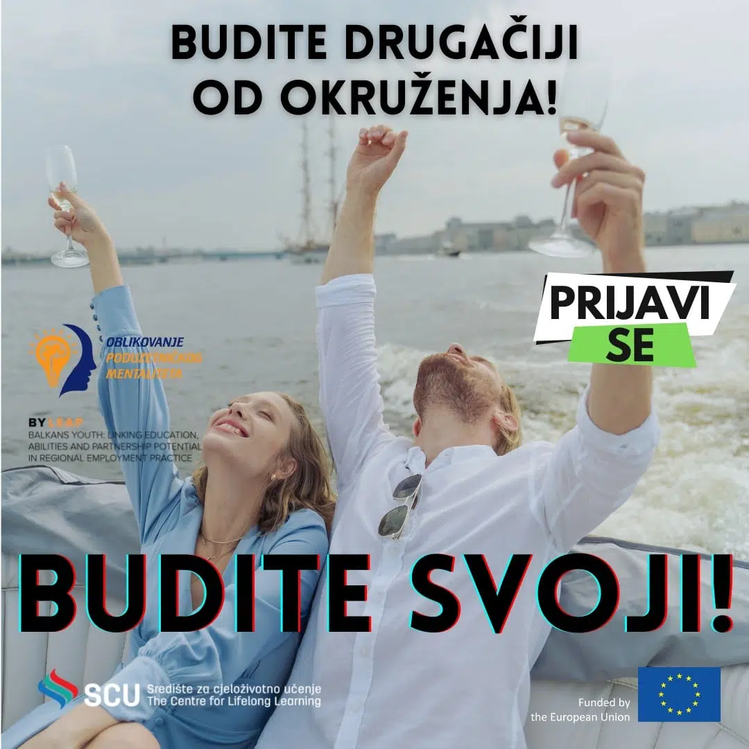 Središte za cjeloživotno učenje implementira Poduzetničku akademiju “Oblikovanje poduzetničkog mentaliteta kod mladih”