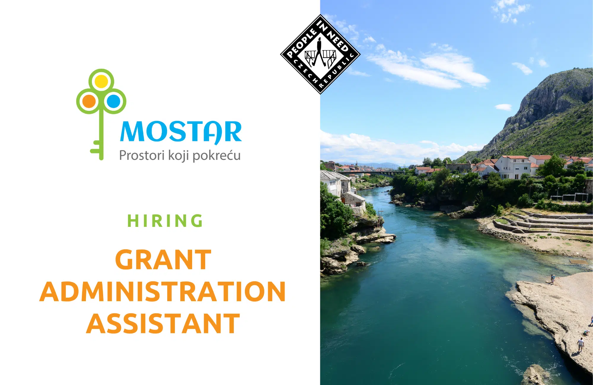Grants Administration Assistant  (MOSTAR, BOSNIA AND HERZEGOVINA)