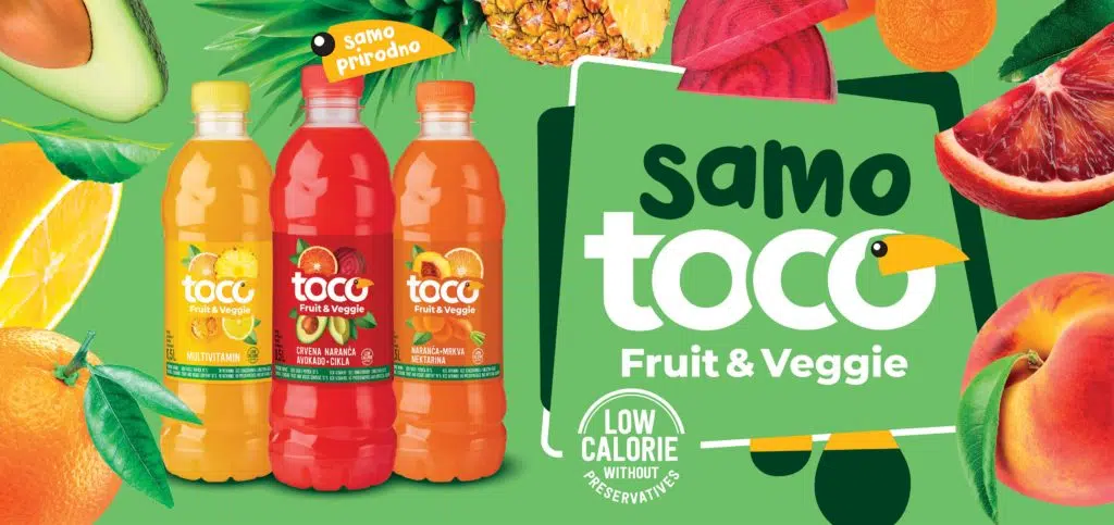 Toco Fruit & Veggie – na tržište stiglo novo, inovativno piće