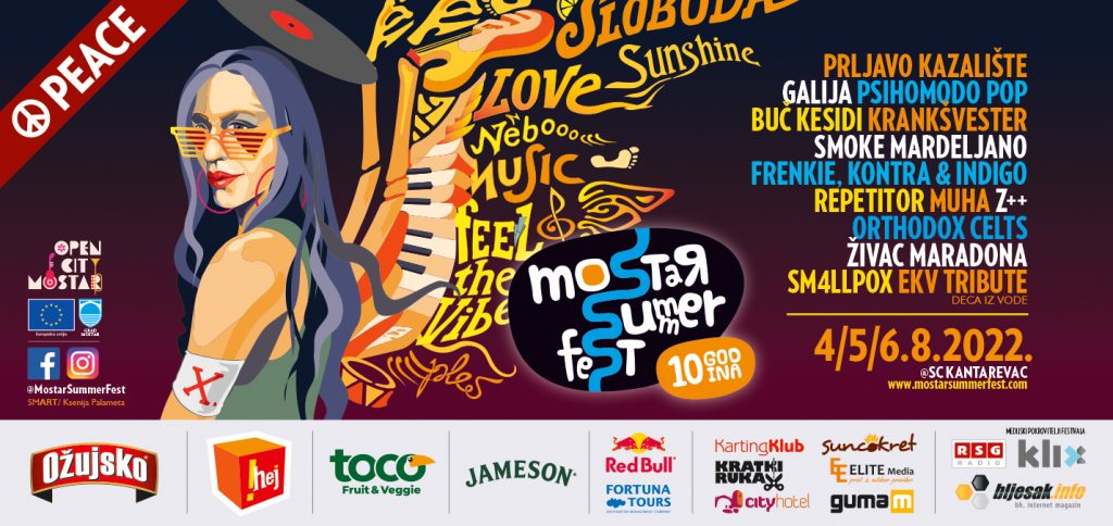10 stvari koje niste znali o Mostar Summer Festu