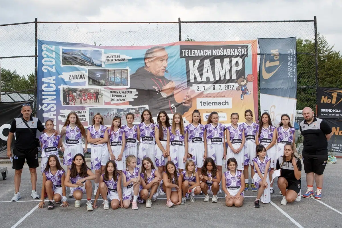 Otvoren Telemach Košarkaški Kamp Bjelašnica 2022. Za Mlade
