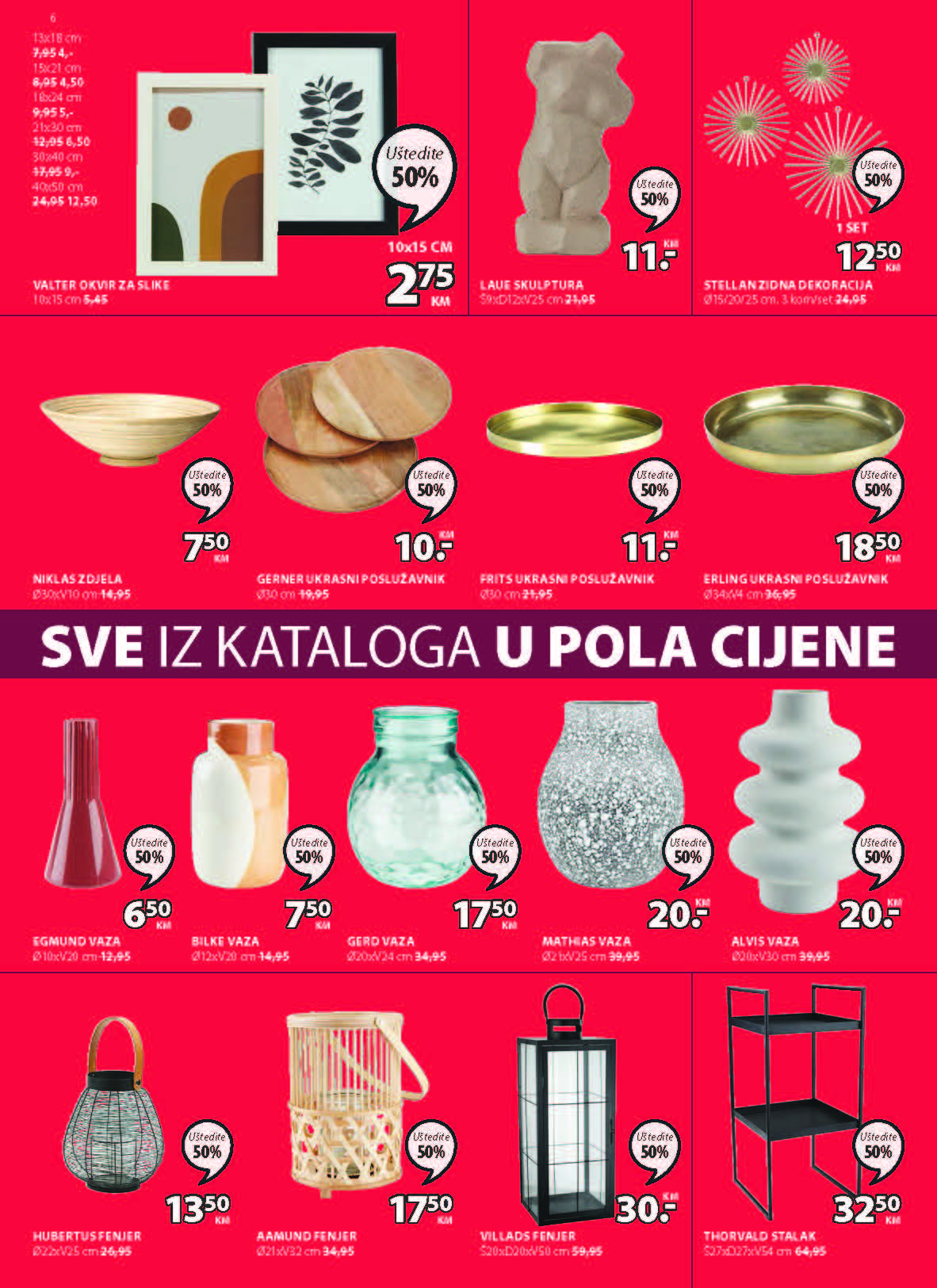 JYSK Katalog BiH AVGUST 2022 SVE u POLA cijene do 24.8.2022. Page 07
