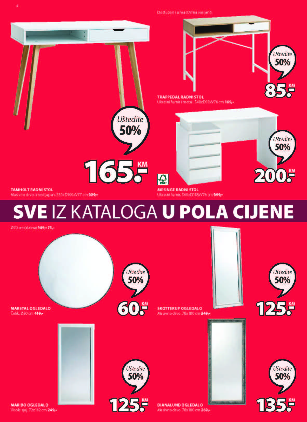 JYSK Katalog BiH AVGUST 2022 SVE u POLA cijene do 24.8.2022. Page 05