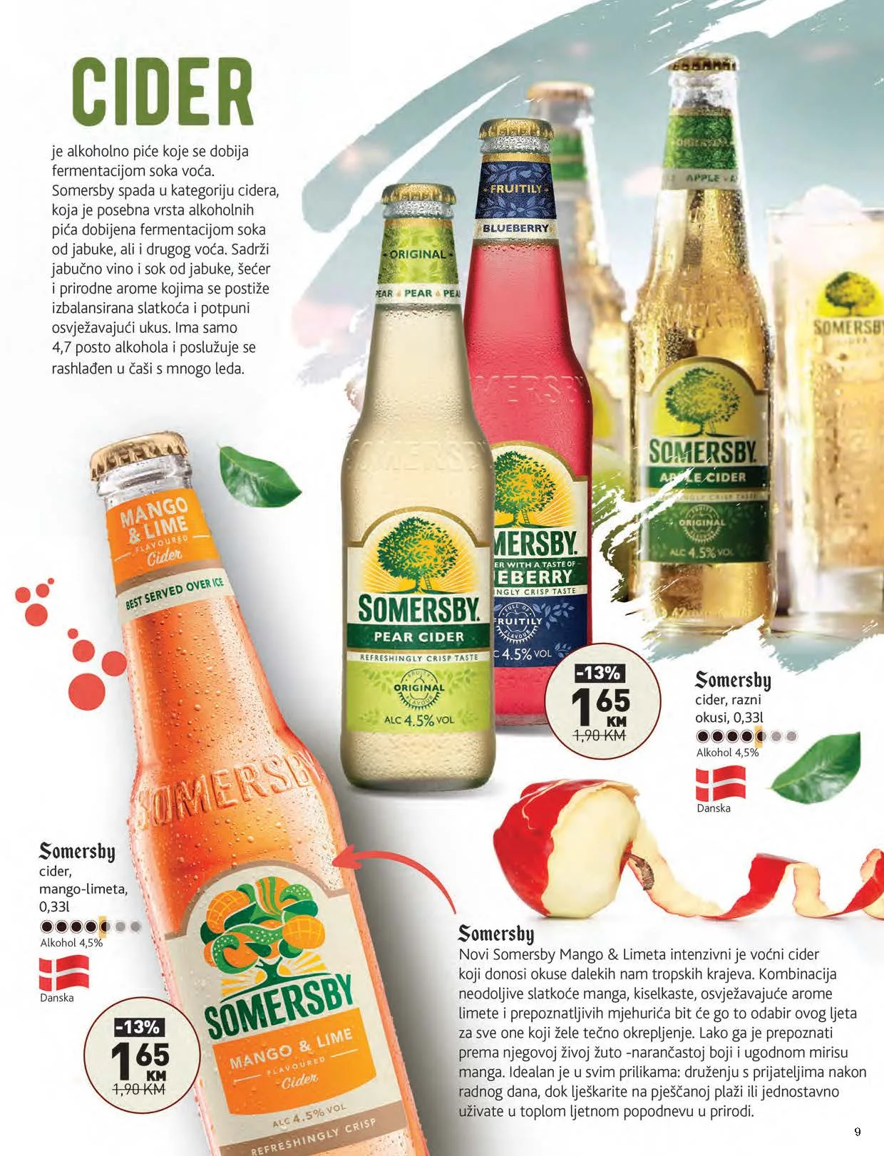 MERKATOR katalog piva AVGUST 2022 akcija do 31.8.2022. Page 09