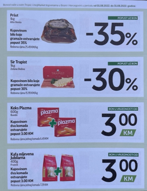 TROPIC katalog Bonbonjera AVGUST 2022 ekatalozi.com super snizenje od 1.8. do 31.8 2