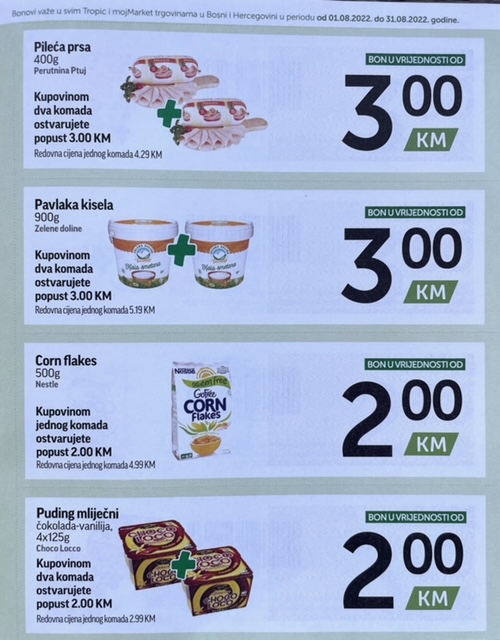 TROPIC katalog Bonbonjera AVGUST 2022 ekatalozi.com super snizenje od 1.8. do 31.8 6