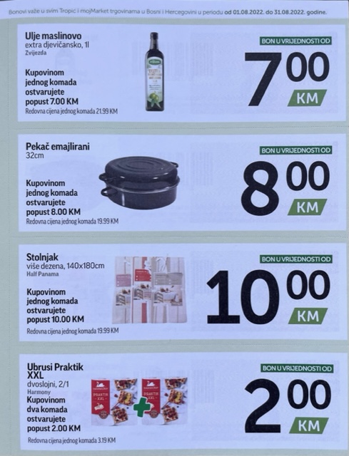TROPIC katalog Bonbonjera AVGUST 2022 ekatalozi.com super snizenje od 1.8. do 31.8 8