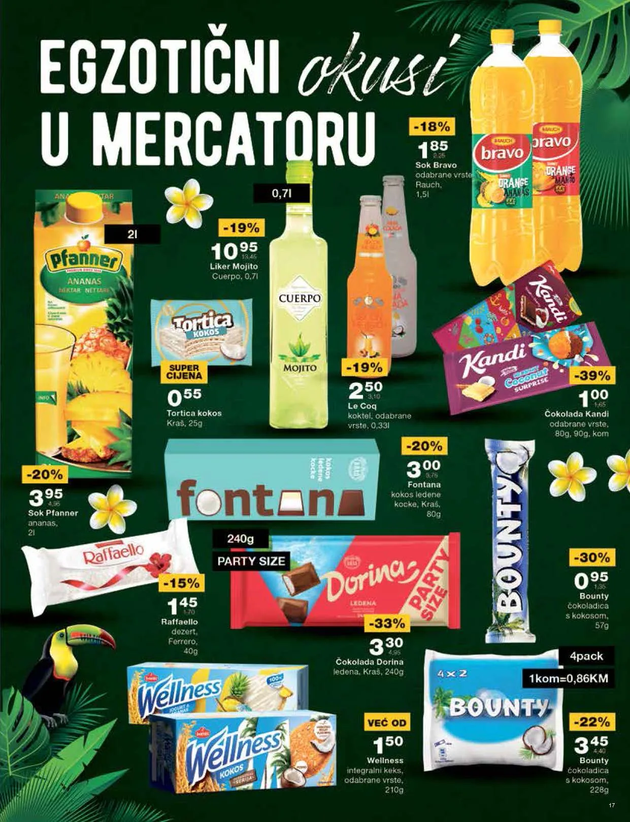MERCATOR Redovni katalog AVGUST 2022 ekatalozi.com NOVA ponuda 1.8.2022.do 14.8.2022. Page 17