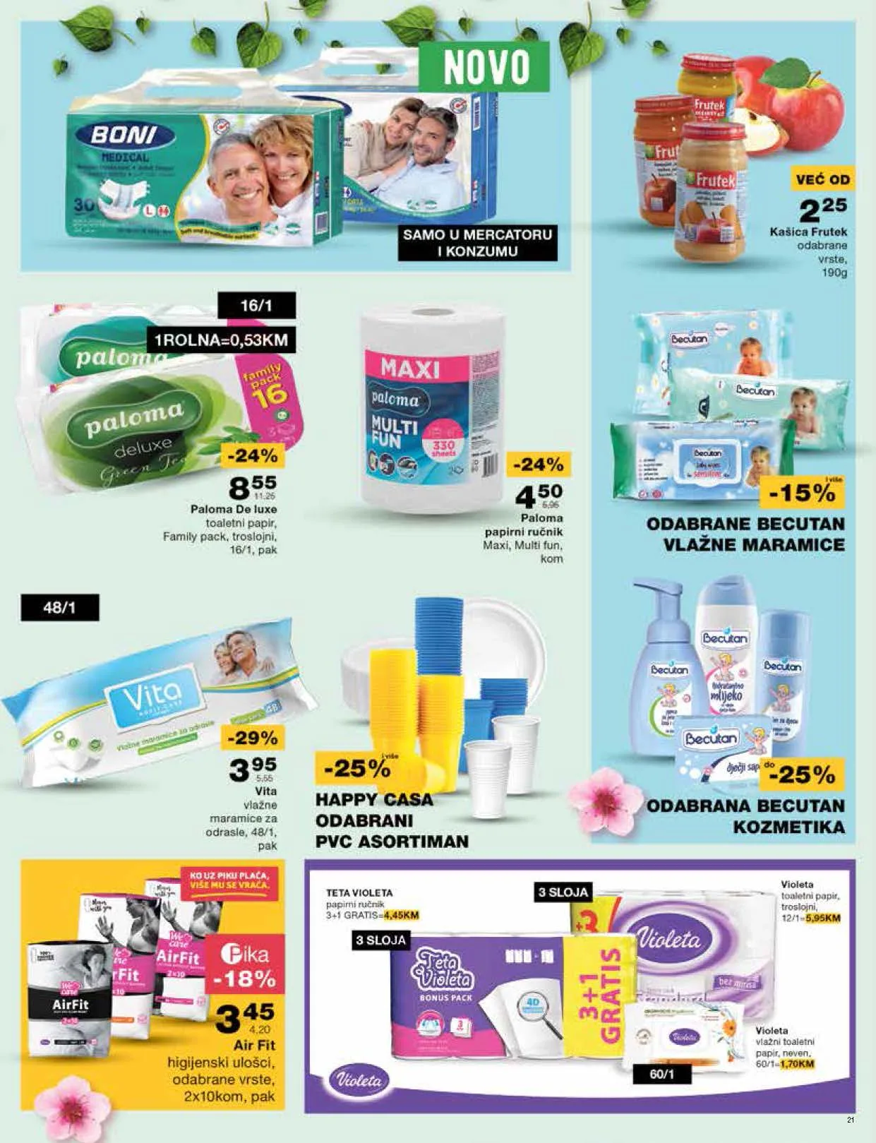MERCATOR Redovni katalog AVGUST 2022 ekatalozi.com NOVA ponuda 1.8.2022.do 14.8.2022. Page 21