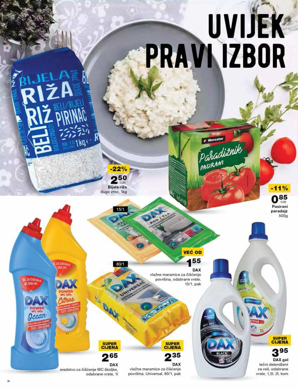 MERCATOR Redovni katalog AVGUST 2022 ekatalozi.com NOVA ponuda 1.8.2022.do 14.8.2022. Page 24