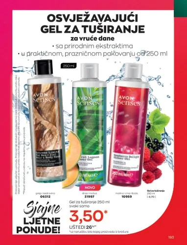 AVON Katalog BIH Avgust 2022 nova ponuda od 1.8.2022. do 31.8.2022. ekatalozi.com 193