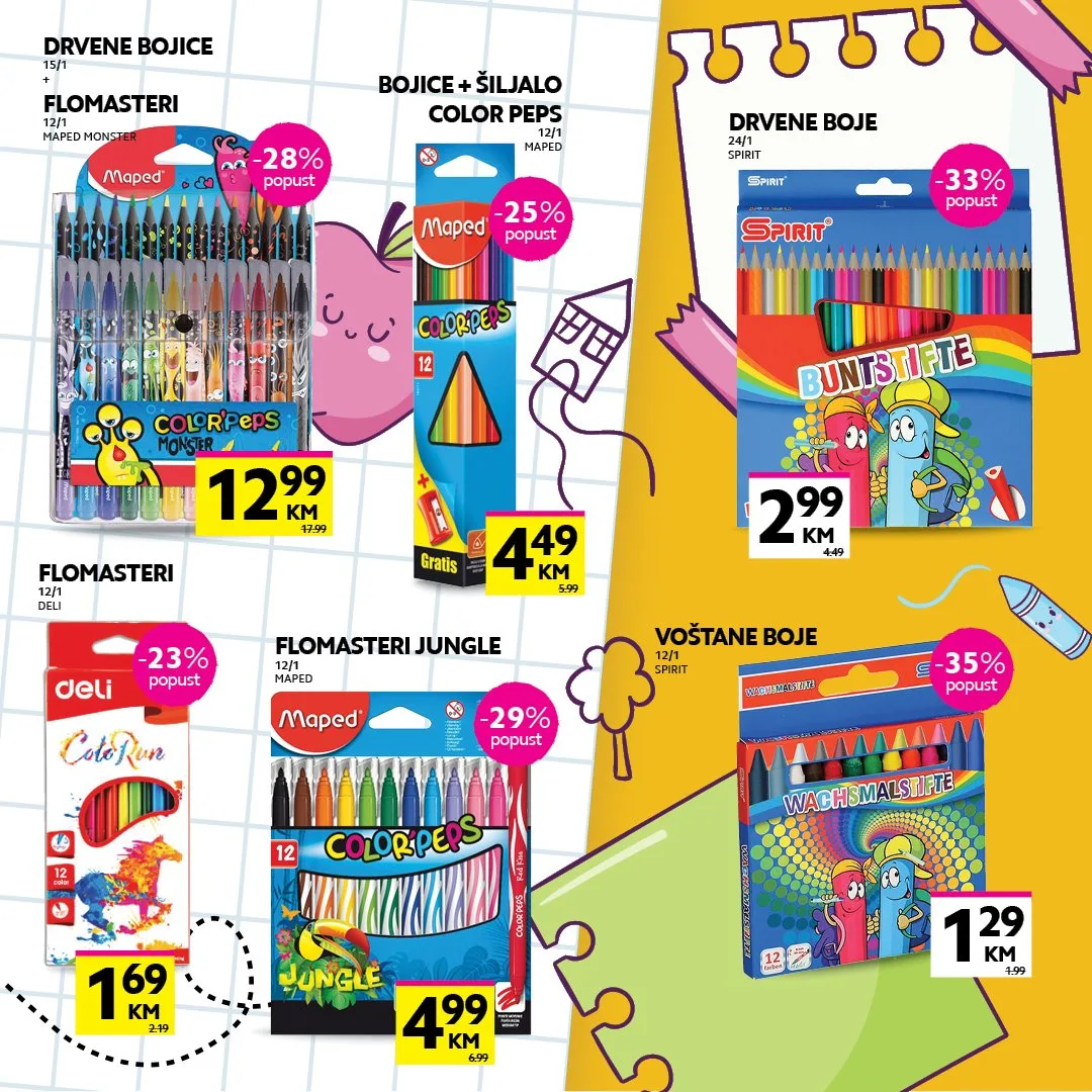 TROPIC Katalog SVE za skolu AVGUST 2022 super akcija do 11.9.2022 5