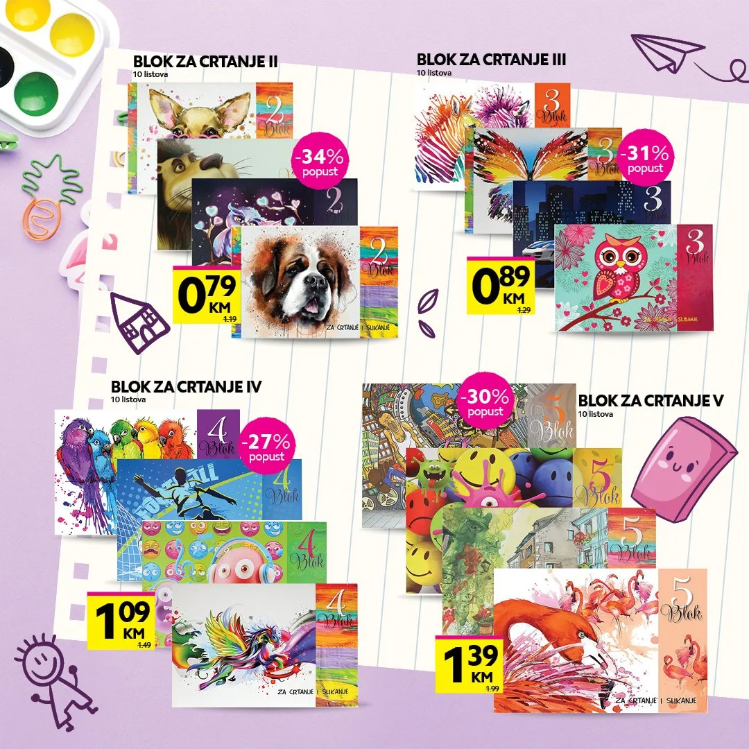 TROPIC Katalog SVE za skolu AVGUST 2022 super akcija do 11.9.2022 10