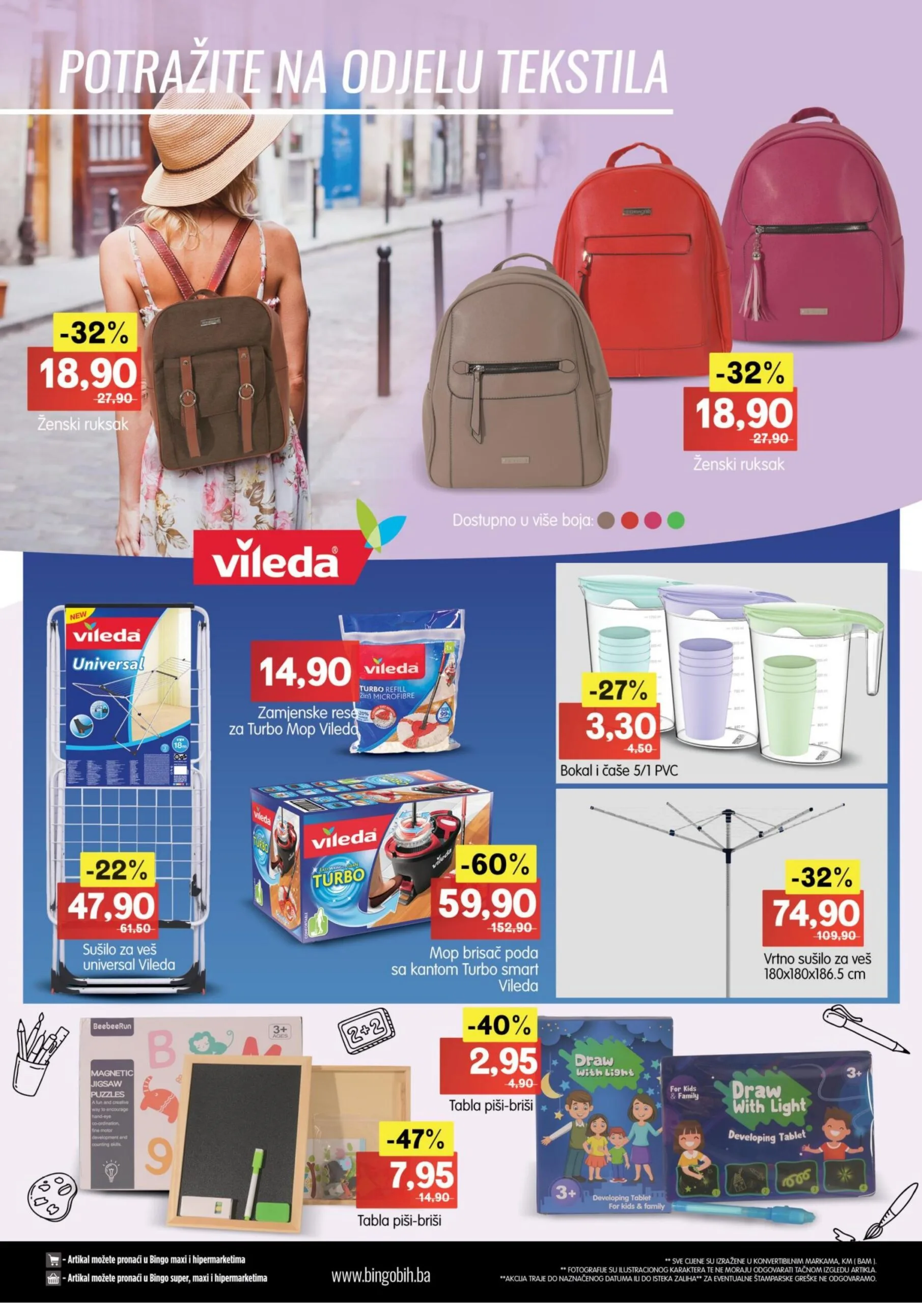 BINGO Kataloska akcija AVGUST 2022 super ponuda od 16.8. do 28.8.2022 16