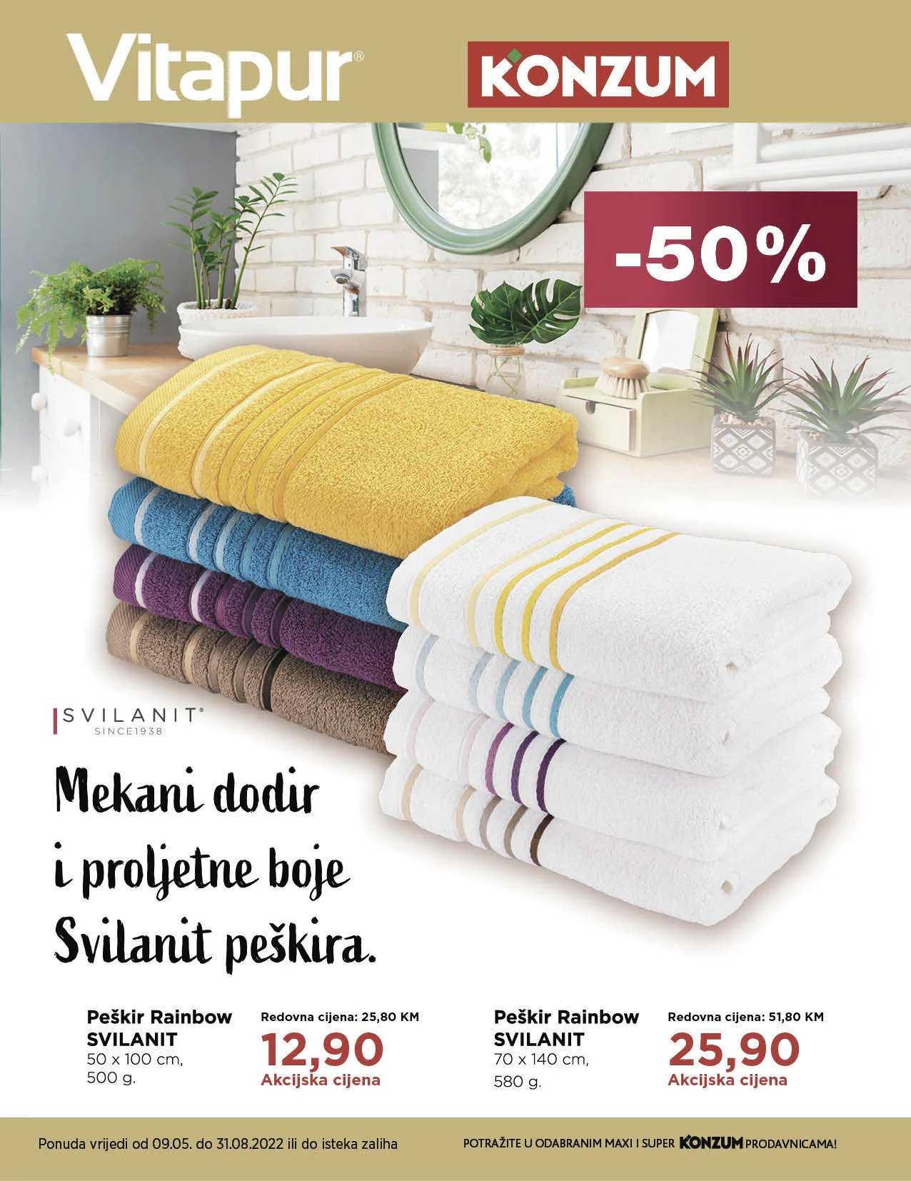 KONZUM Redovni katalog AVGUST 2022 NOVA ponuda od 15.8. do 28.8.2022. Page 25