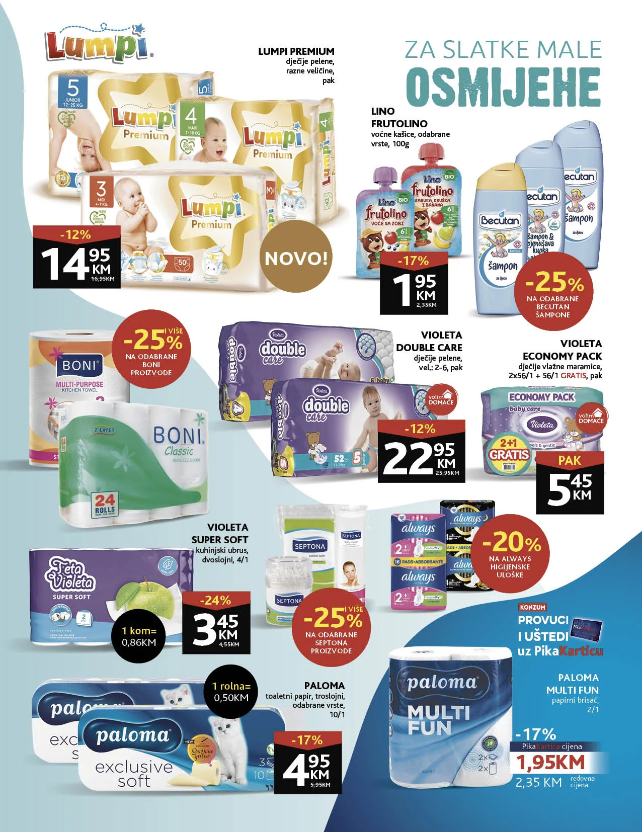 KONZUM Redovni katalog AVGUST 2022 NOVA ponuda od 15.8. do 28.8.2022. Page 21