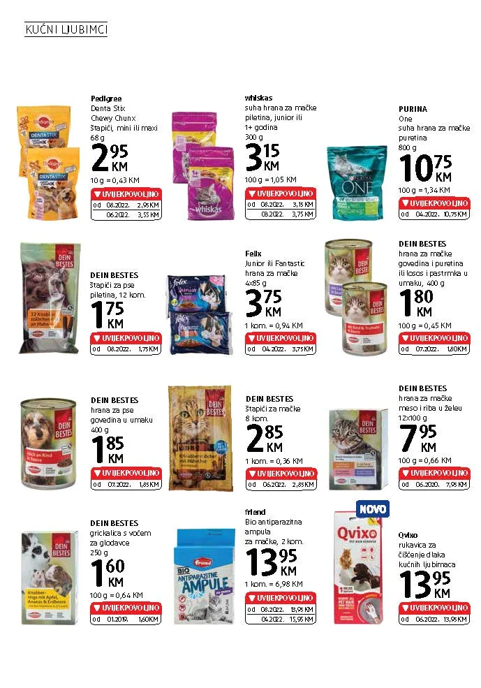DM Katalog BIH AVGUST 2022 nova snizenja od 17.8. do 31.8.2022. Page 22