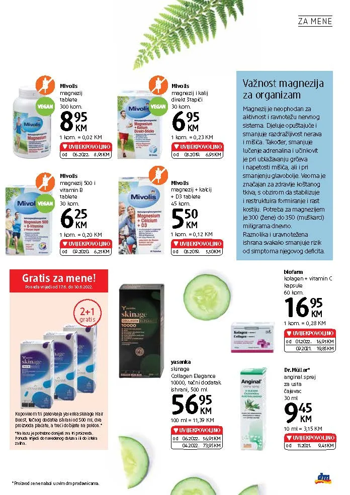 DM Katalog BIH AVGUST 2022 nova snizenja od 17.8. do 31.8.2022. Page 17