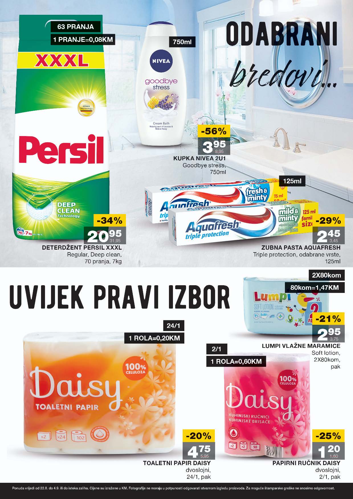 MERCATOR Super ponuda Banja Luka AVGUST 2022 od 22.8. do 4.9.2022. Page 4