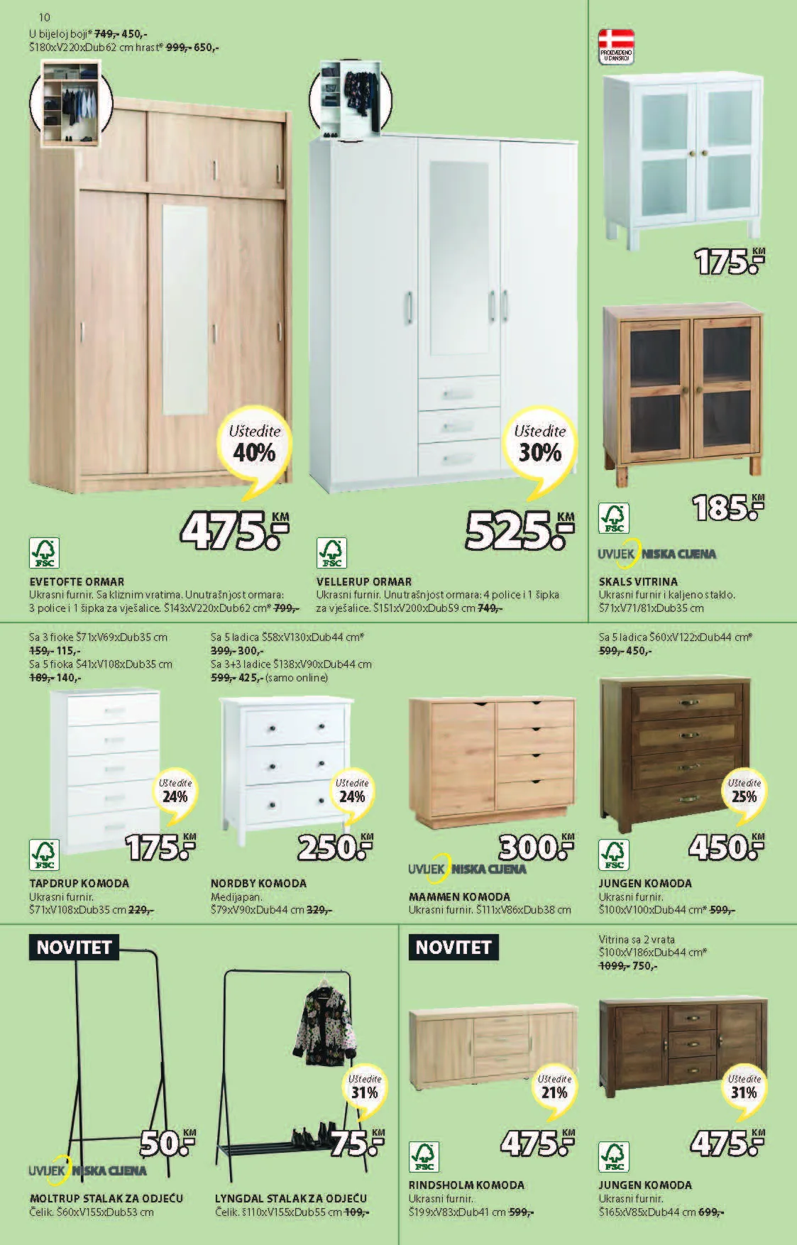 JYSK Katalog AVGUST i SEPTEMBAR BiH NOVA akcija od 25.8. do 7.9.2022. Page 11