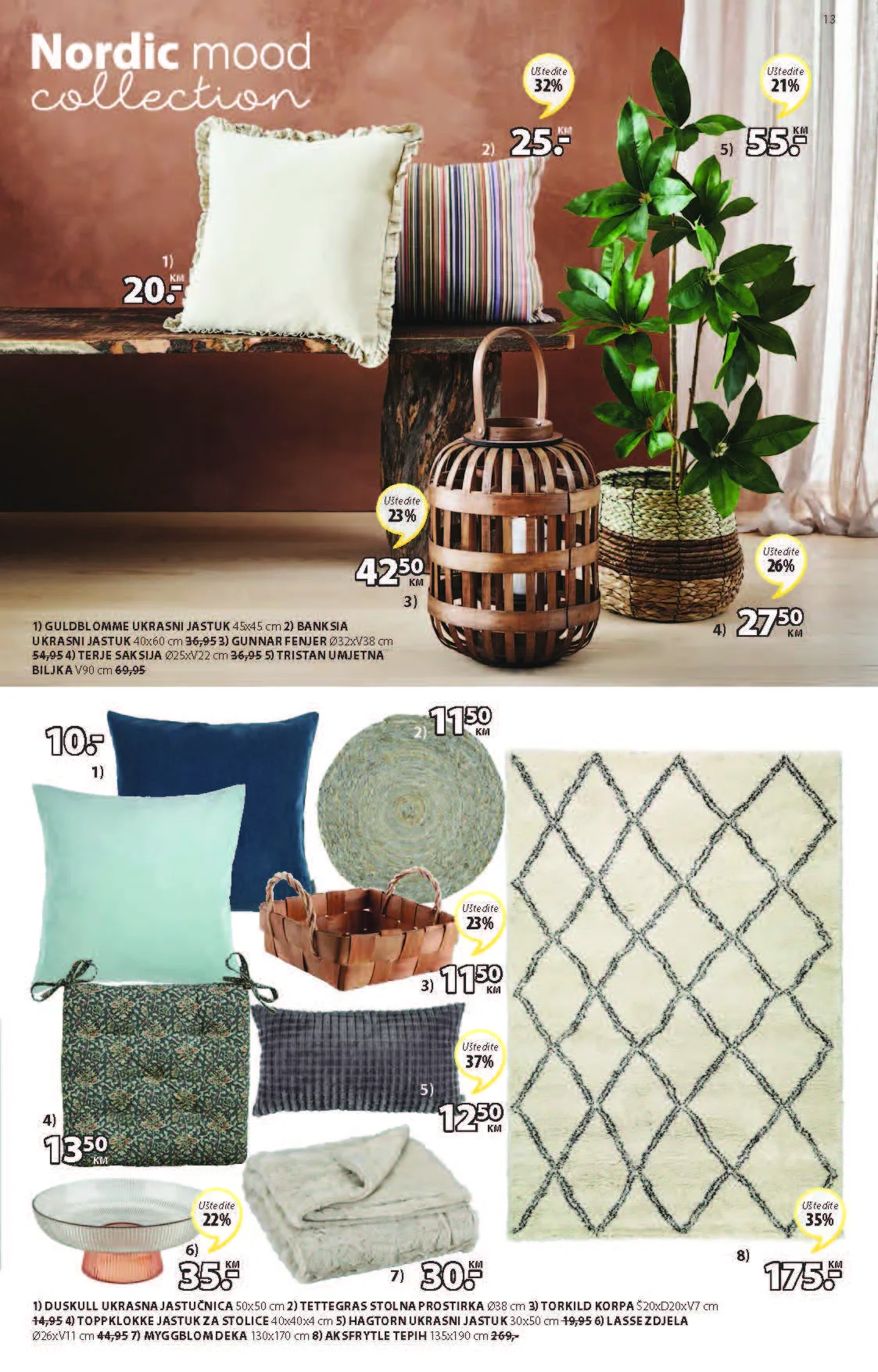 JYSK Katalog AVGUST i SEPTEMBAR BiH NOVA akcija od 25.8. do 7.9.2022. Page 14