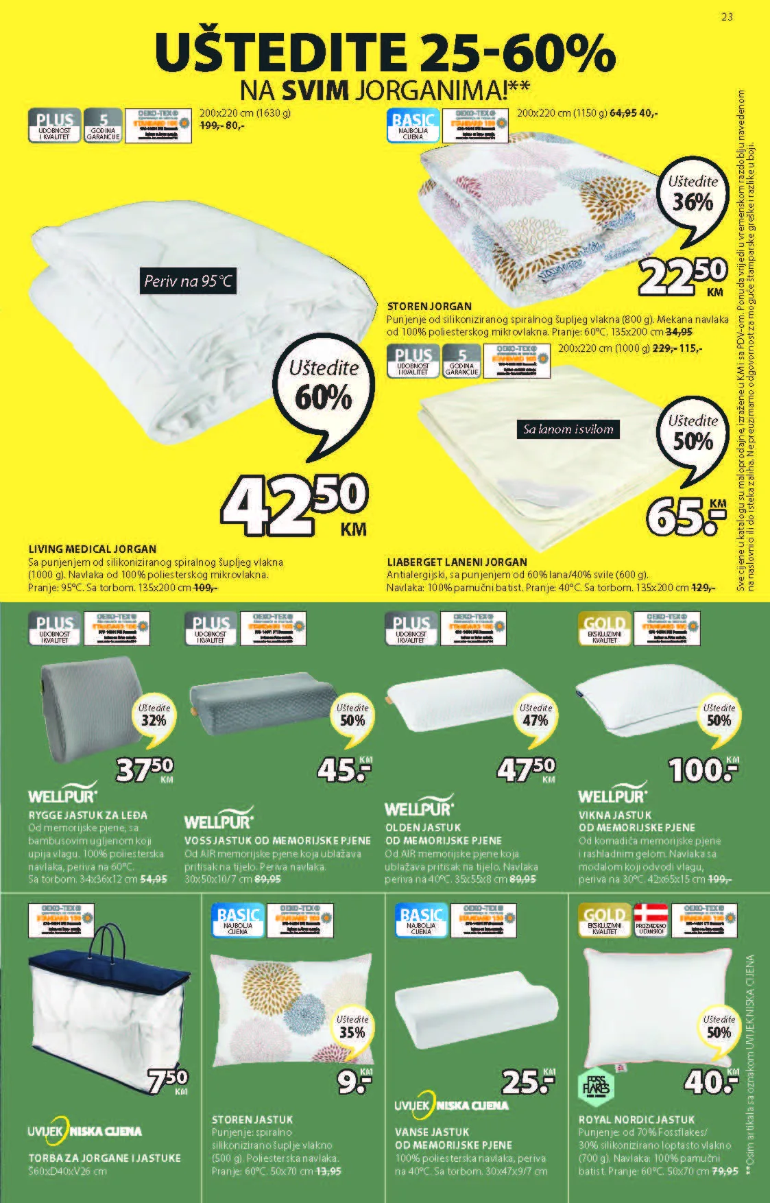 JYSK Katalog AVGUST i SEPTEMBAR BiH NOVA akcija od 25.8. do 7.9.2022. Page 24