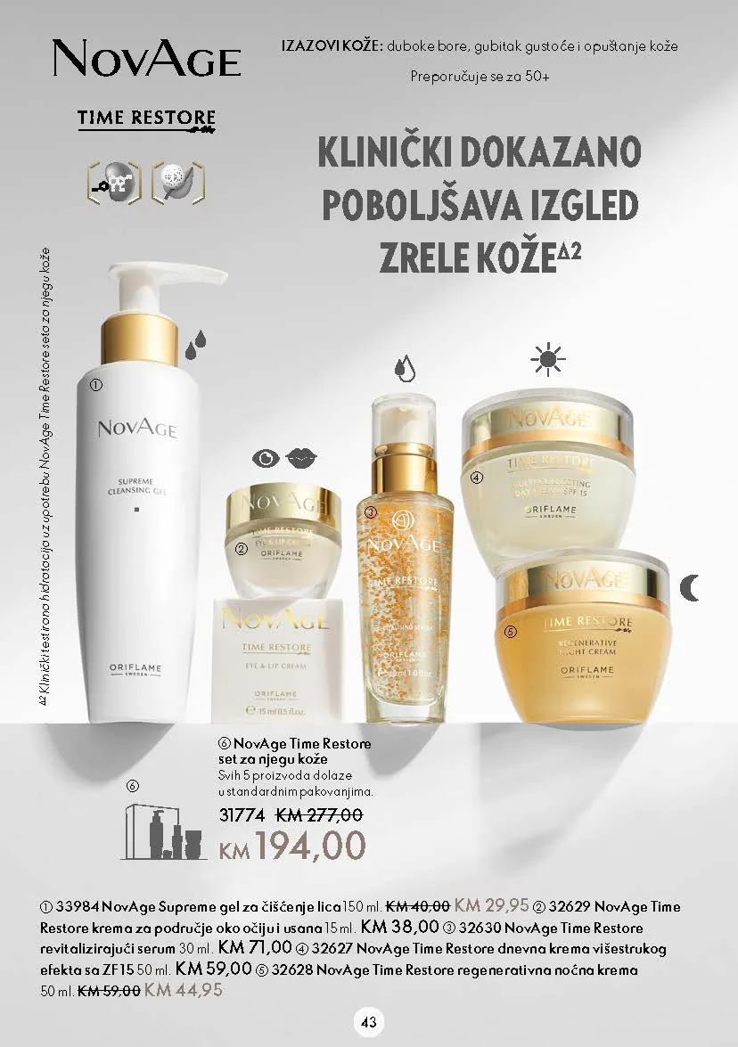 ORIFLAME katalog BIH AVGUST 2022 ekatalozi.com super snizenje do 13.9.2022. Page 043