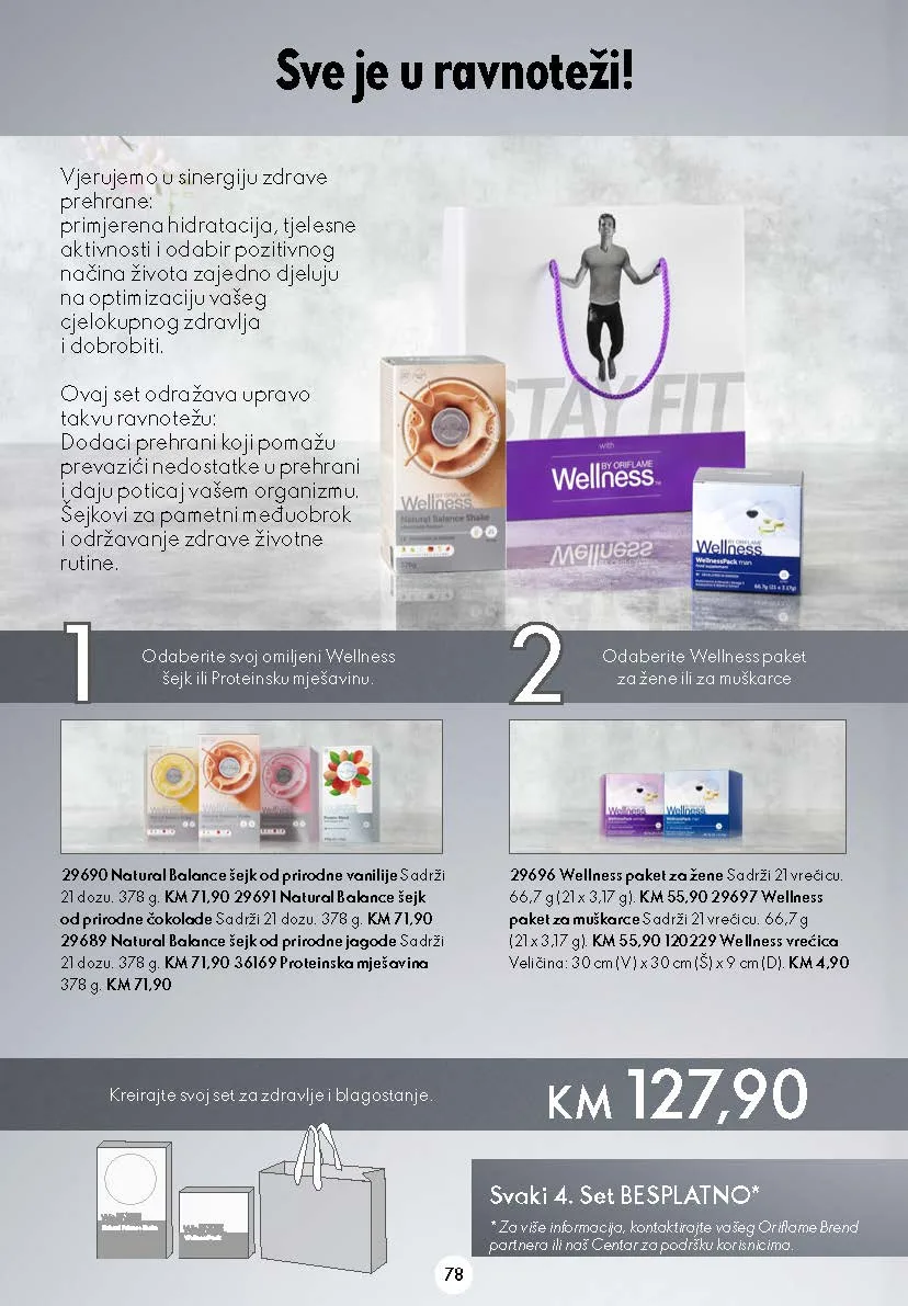 ORIFLAME katalog BIH AVGUST 2022 ekatalozi.com super snizenje do 13.9.2022. Page 078