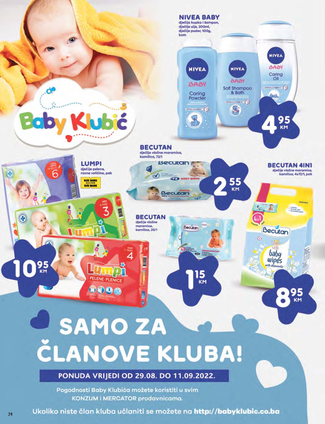 MERCATOR redovni katalog SEPTEMBAR 2022 ekatalozi.com novo snizenje do 11.9.2022. Page 24