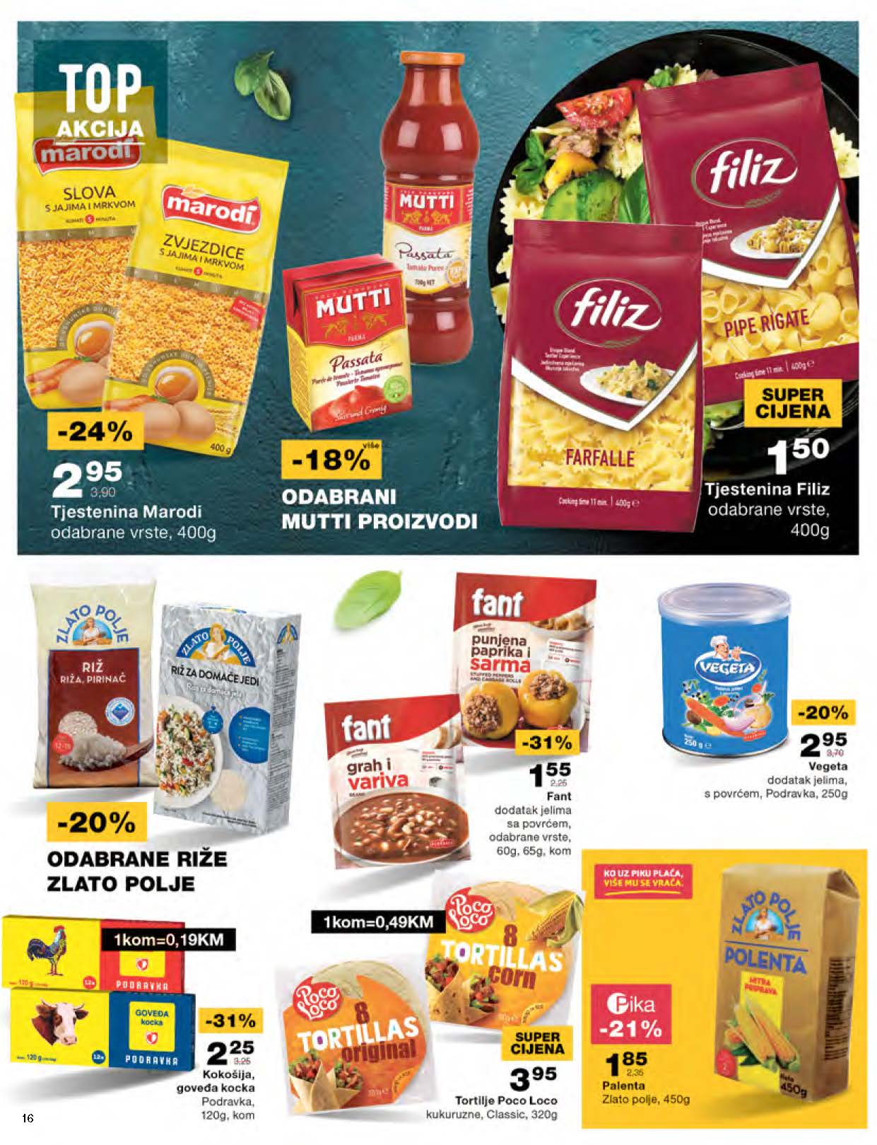 MERCATOR redovni katalog SEPTEMBAR 2022 ekatalozi.com novo snizenje do 11.9.2022. Page 16