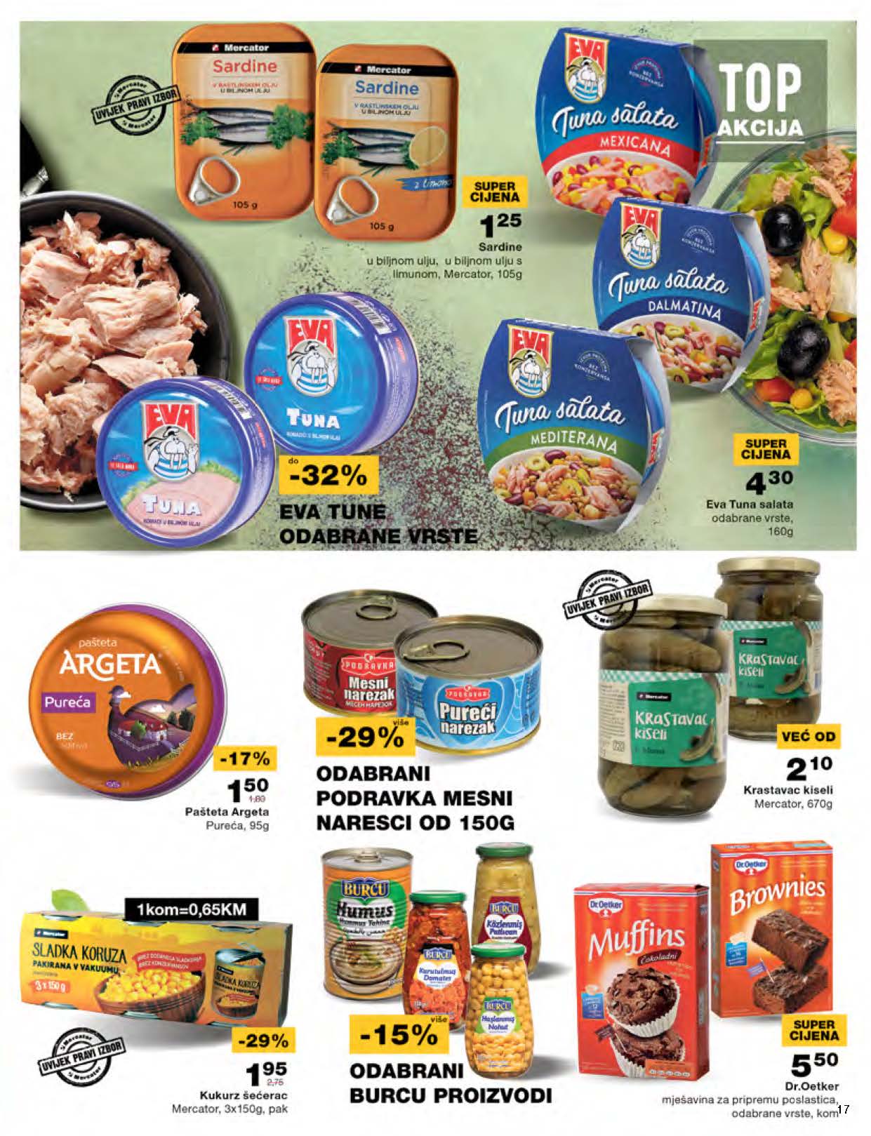 MERCATOR redovni katalog SEPTEMBAR 2022 ekatalozi.com novo snizenje do 11.9.2022. Page 17