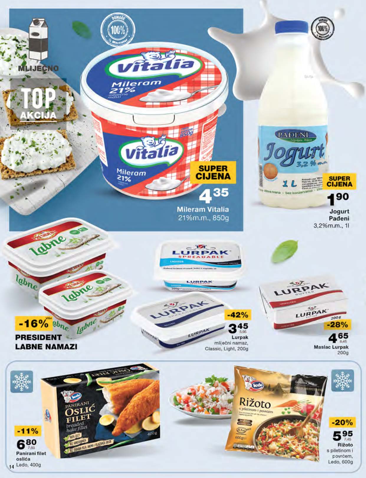 MERCATOR redovni katalog SEPTEMBAR 2022 ekatalozi.com novo snizenje do 11.9.2022. Page 14