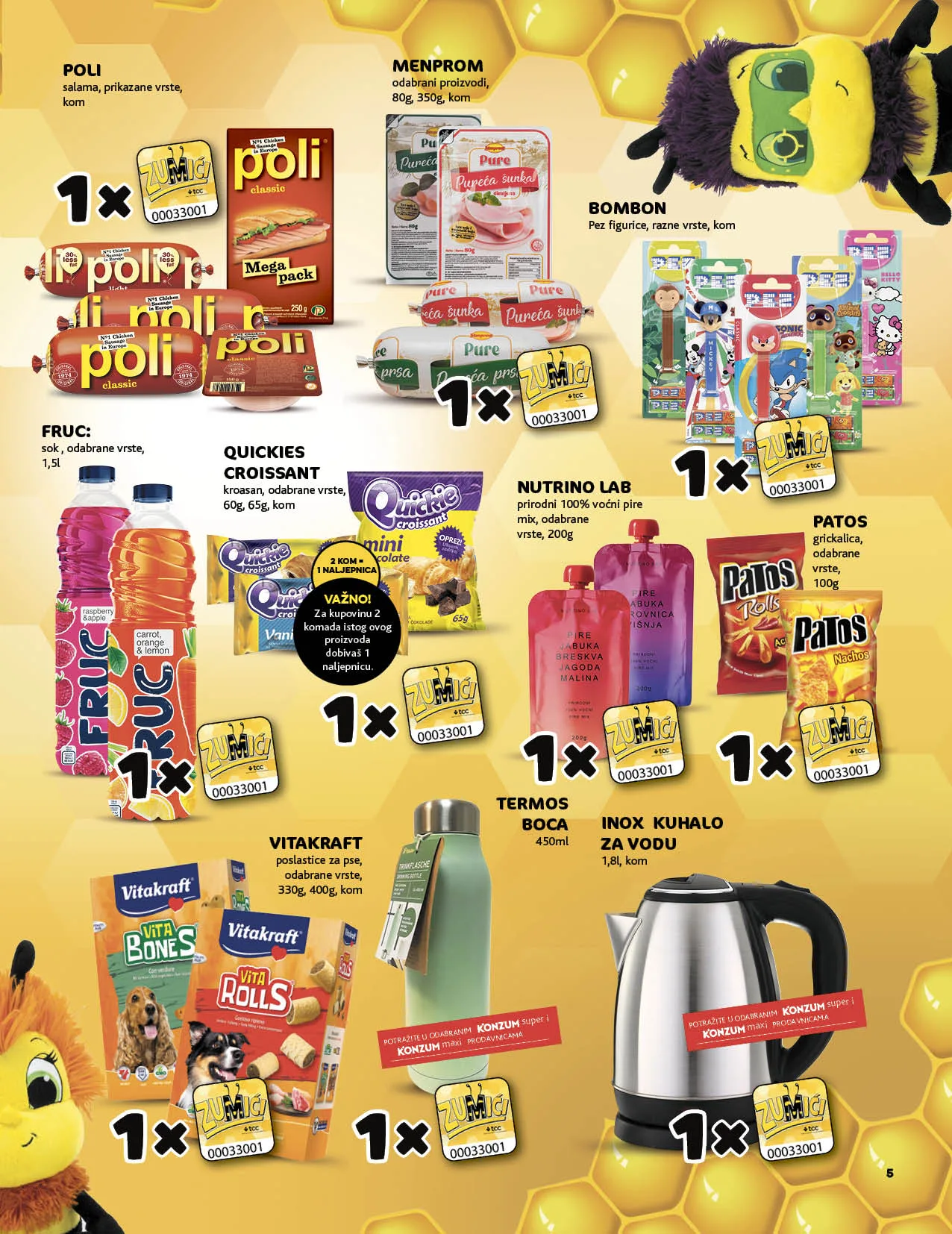 KONZUM redovni katalog SEPTEMBAR 2022 ekatalozi.com super akcija od 1.9. do 11.9.2022. Page 05