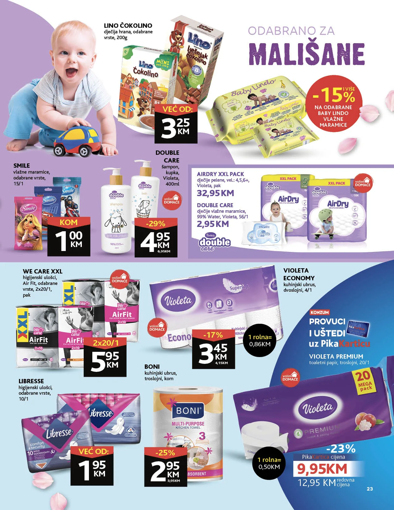 KONZUM redovni katalog SEPTEMBAR 2022 ekatalozi.com super akcija od 1.9. do 11.9.2022. Page 23