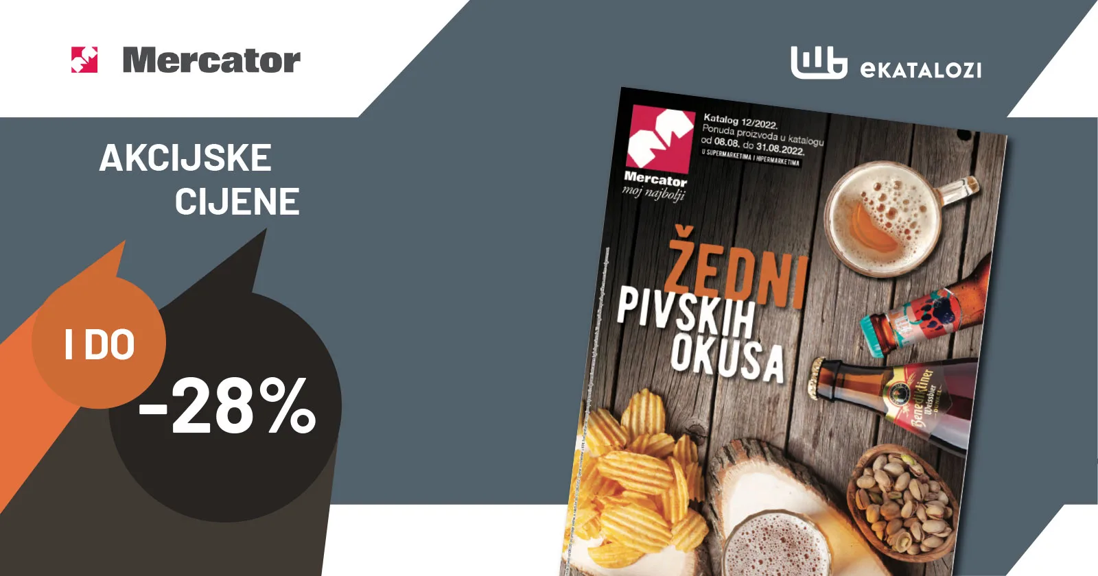 MERKATOR katalog piva AVGUST 2022 akcija do 31.8.2022 1