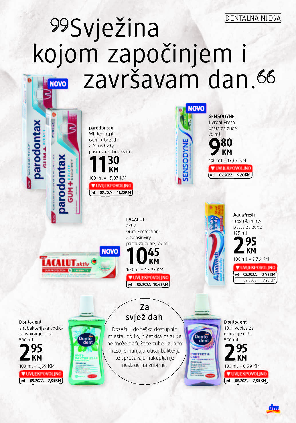 DM katalog BiH SEPTEMBAR 2022 ekatalozi.com NOVA akcija od 1.9. do 13.9.2022. Page 07