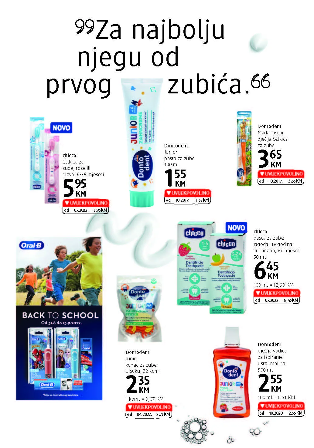 DM katalog BiH SEPTEMBAR 2022 ekatalozi.com NOVA akcija od 1.9. do 13.9.2022. Page 04