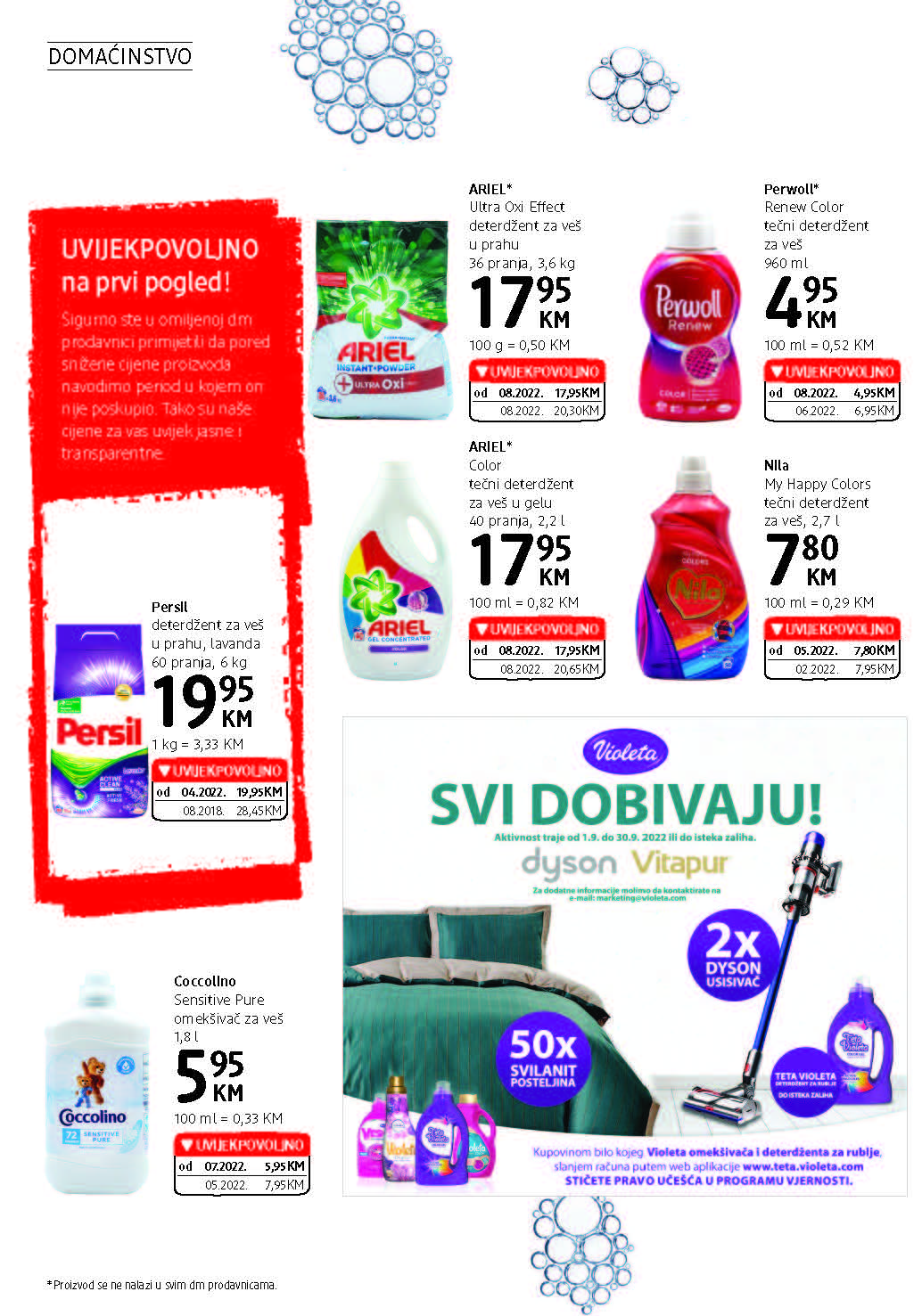 DM katalog BiH SEPTEMBAR 2022 ekatalozi.com NOVA akcija od 1.9. do 13.9.2022. Page 22