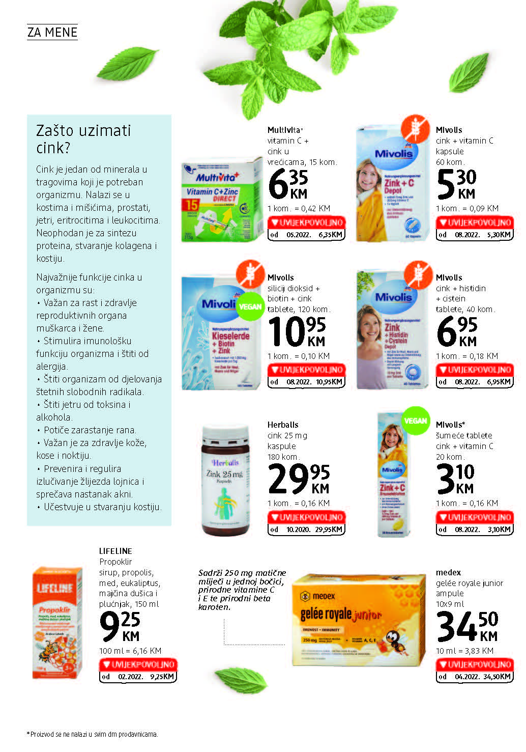 DM katalog BiH SEPTEMBAR 2022 ekatalozi.com NOVA akcija od 1.9. do 13.9.2022. Page 18