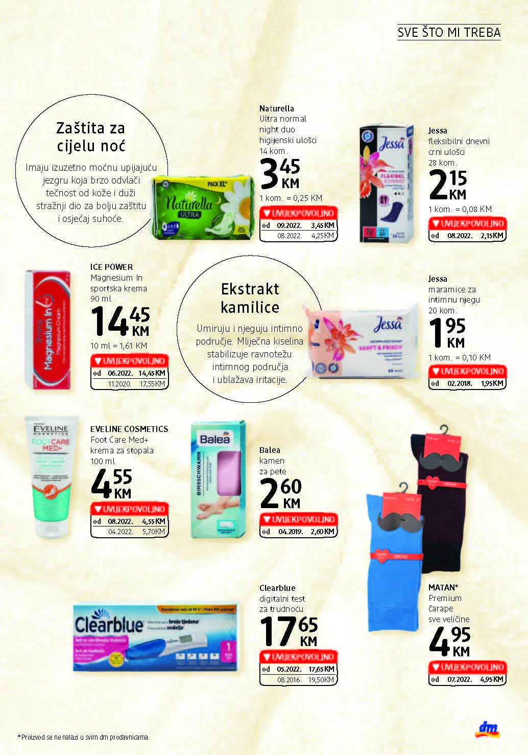 DM katalog BiH SEPTEMBAR 2022 ekatalozi.com NOVA akcija od 1.9. do 13.9.2022. Page 17
