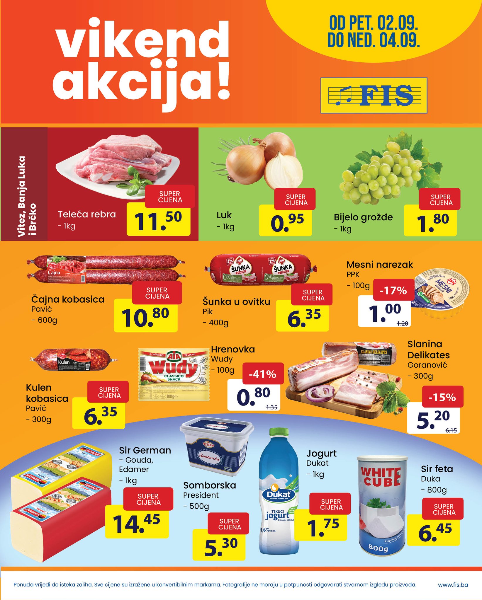 FIS vikend akcija SEPTEMBAR 2022 ekatalozi.com novo snizenje od 2.9. do 4.9.2022 1