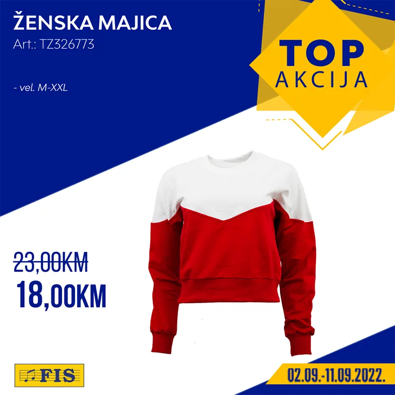 FIS TOP akcija SEPTEMBAR 2022 ekatalozi.com NOVI popusti od 2.9. do 11.9.2022 4 FIS TOP akcija SEPTEMBAR 2022 ekatalozi.com NOVI popusti od 2.9. do 11.9.2022 4