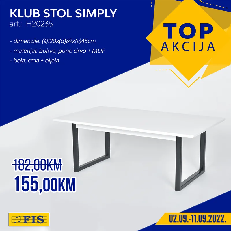 FIS TOP akcija SEPTEMBAR 2022 ekatalozi.com NOVI popusti od 2.9. do 11.9.2022 6 FIS TOP akcija SEPTEMBAR 2022 ekatalozi.com NOVI popusti od 2.9. do 11.9.2022 6