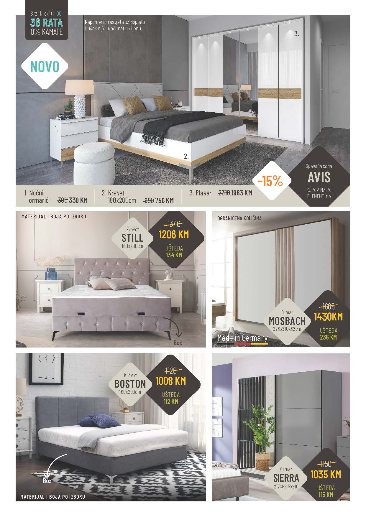 GMP katalog namjestaja SEPTEMBAR 2022 ekatalozi.com super akcija od 1.9. do 30.9.2022. Page 6