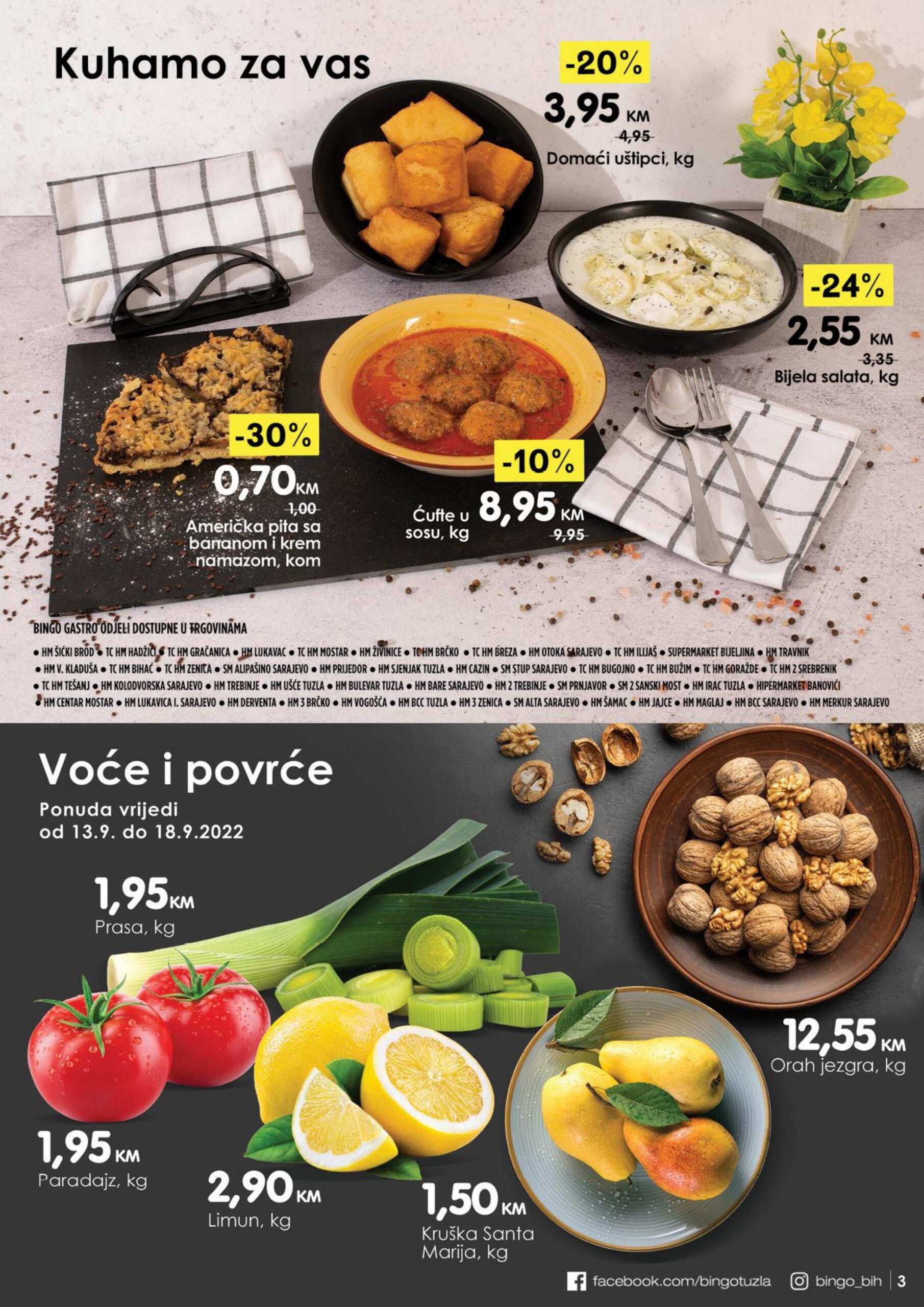 BINGO kataloska akcija SEPTEMBAR 2022 ekatalozi.com super katalog od 13.9. do 25.9.2022 3 1