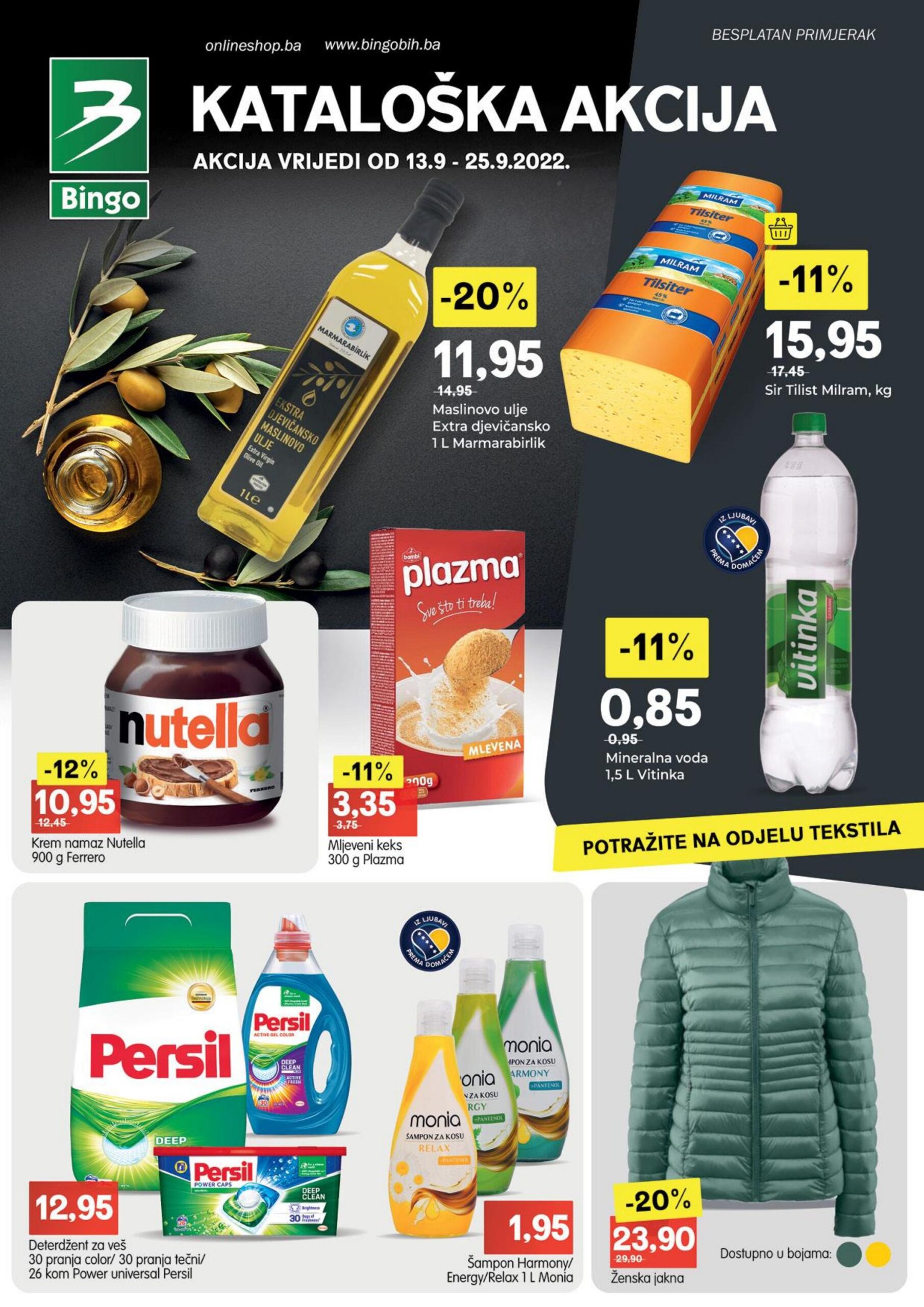 BINGO kataloska akcija SEPTEMBAR 2022 ekatalozi.com super katalog od 13.9. do 25.9.2022 1 2